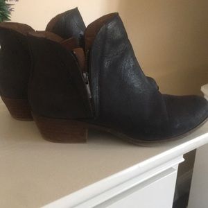 Lucky Brand Black Booties